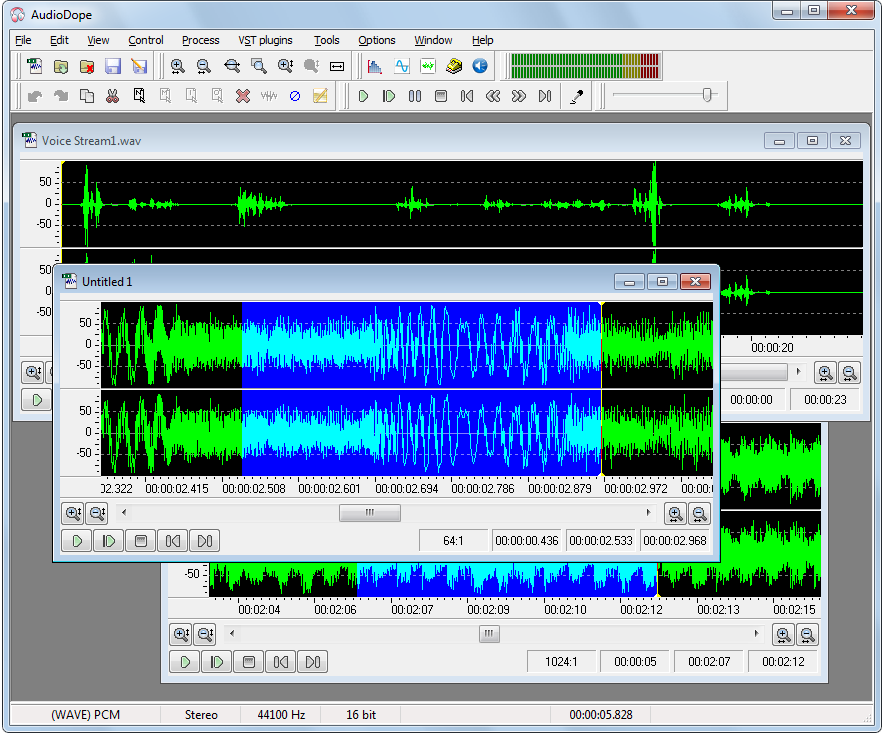 Audiodope screenshot Audiodope screenshot